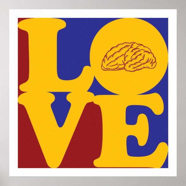 Poster Neuroscience Love (Frente)