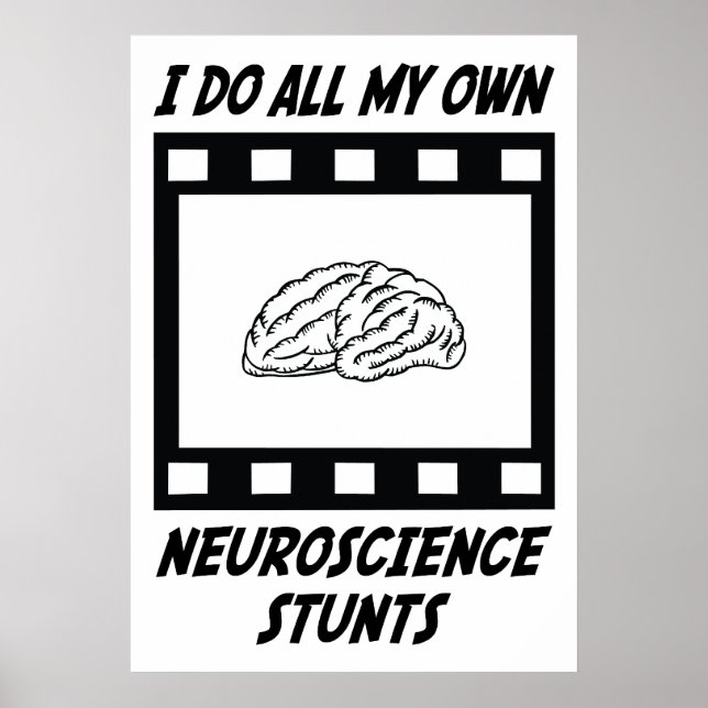 Póster Neuroscience Stunts (Frente)