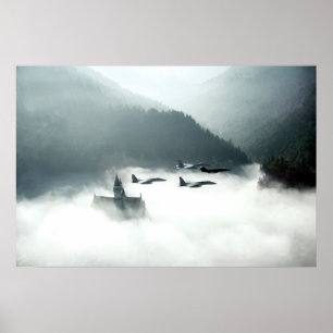 Póster Neuschwanstein de zumbido