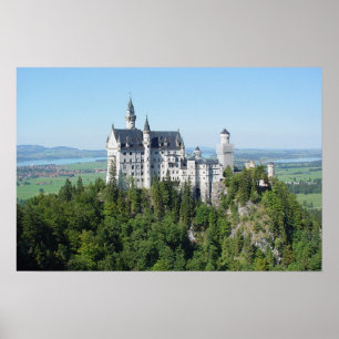 Póster Neuschwanstein: O castelo do conto de fadas