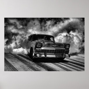 Poster neutralização chevy do nómada 1956