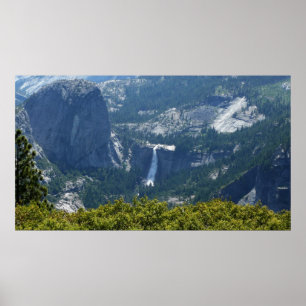 Póster Nevada Cai do Panorama Trilha Yosemite