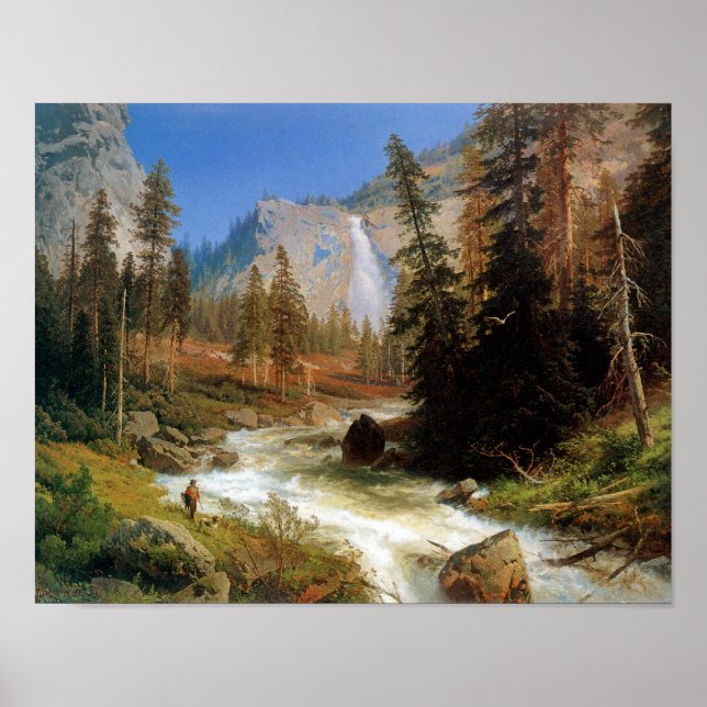 Poster Nevada Falls, Yosemite (Frente)