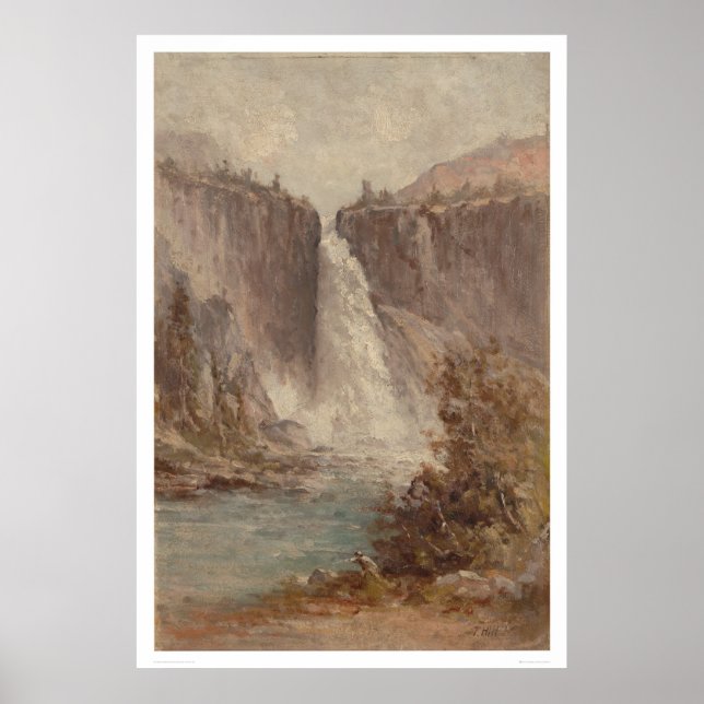 Poster Nevada Falls, Yosemite (1252) (Frente)