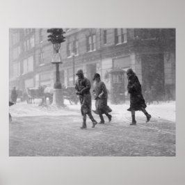 Poster Nevasca de Boston Dezembro 1936