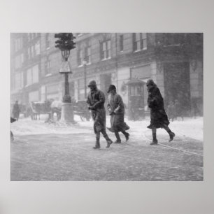 Poster Nevasca de Boston Dezembro 1936