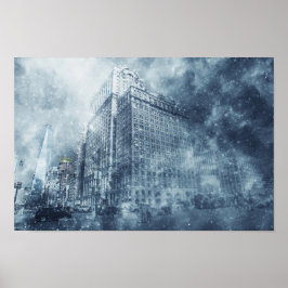 Poster Nevasca de inverno