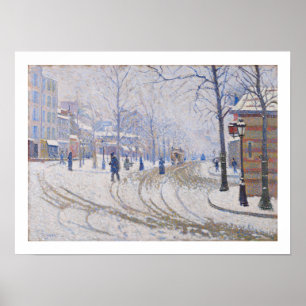 Póster Neve, Bulevar de Clichy, Paris, 1886