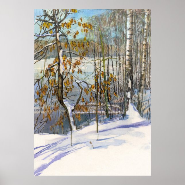 Póster Neve caiu (Frente)