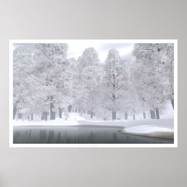 Póster Neve de novembro (Frente)