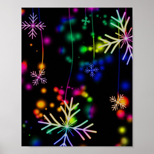 Poster Neve Neon (Frente)