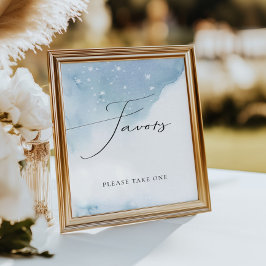 Poster Neve no Amor Favor do Chá de panela Azul