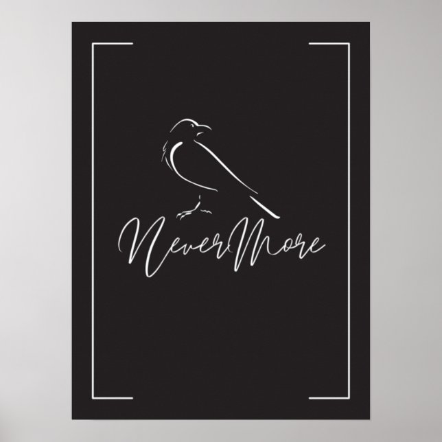 Poster Nevermore (Frente)