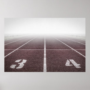 Poster Névoa do atletismo