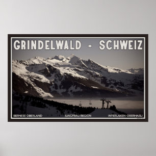 Póster Névoa sobre Grindelwald