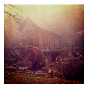 Póster Nevoeiro matinal