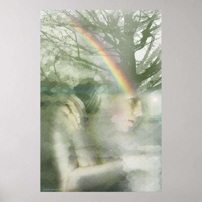 Póster Nevoeiro matinal por Gregory Gallo (Frente)