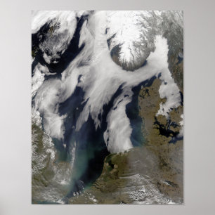 Póster Nevoeiro no mar do Norte