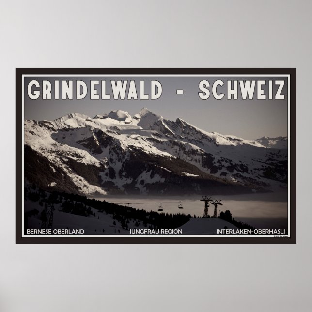 Póster Nevoeiro sobre Grindelwald (Frente)