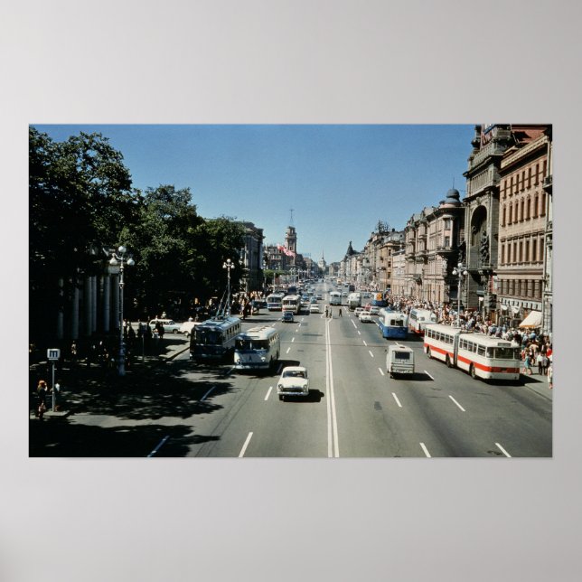Poster Nevsky Prospekt (Frente)