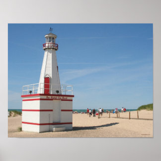 Póster New Buffalo Lighthouse