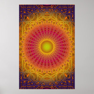 Poster New Dawn Mandala