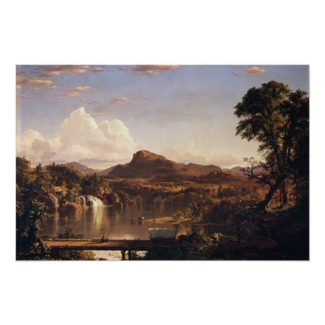 Póster New England Scenery Frederic Edwin Church (Frente)