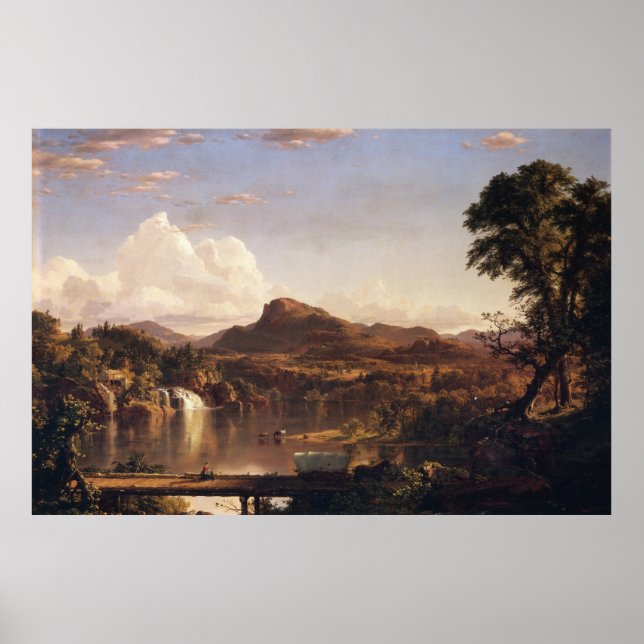 Poster New England Scenery Frederic Edwin Church (Frente)