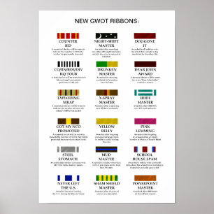 Poster New GWOT Ribbons