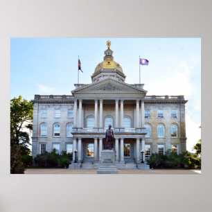 Póster New Hampshire State House, Concord