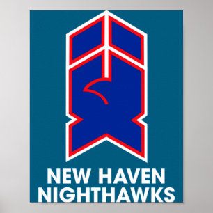 Poster New Haven Nighthawks Essencial