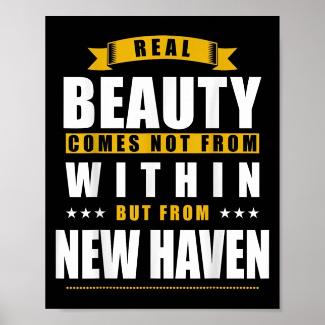 Poster New Haven - Presente da Cidade Divertida  (Frente)
