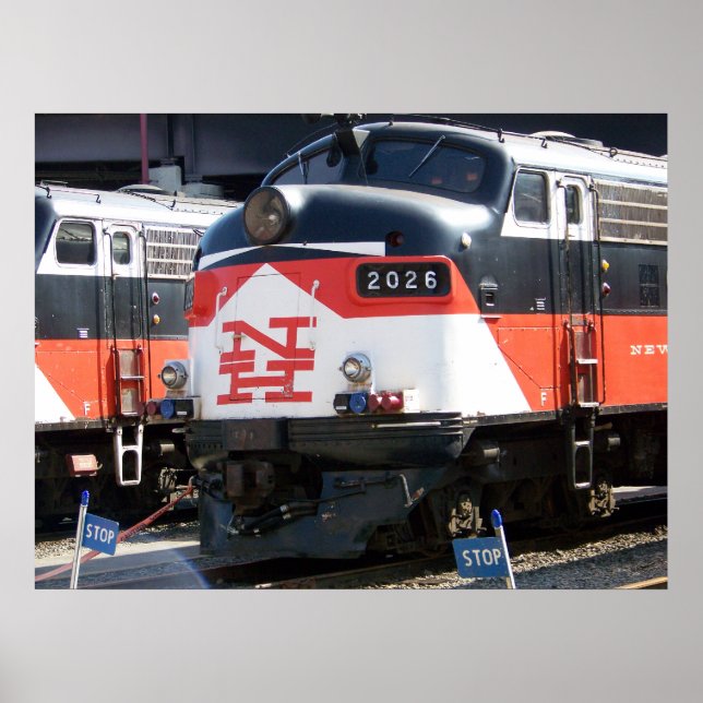 Poster New Haven Railroad ( C- DOT ) FL 9M 2026 (Frente)