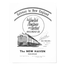 New Haven Railroad Gateway To New England 1950