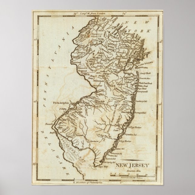 Póster New Jersey 2 (Frente)
