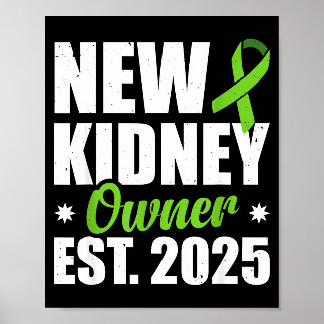 Poster New Kidney Owner Est. 2025  (Frente)