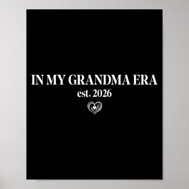 Poster New Nana In My Grandma Era 2026 Promoted To Grandm (Frente)