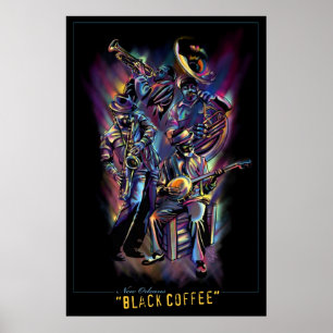 Póster "New Orleans - Black Coffee"