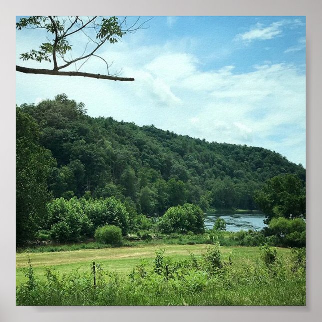 Póster New River, Virgínia (Frente)