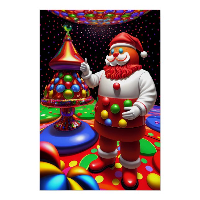 Póster New Santa in Dream-Land (Frente)