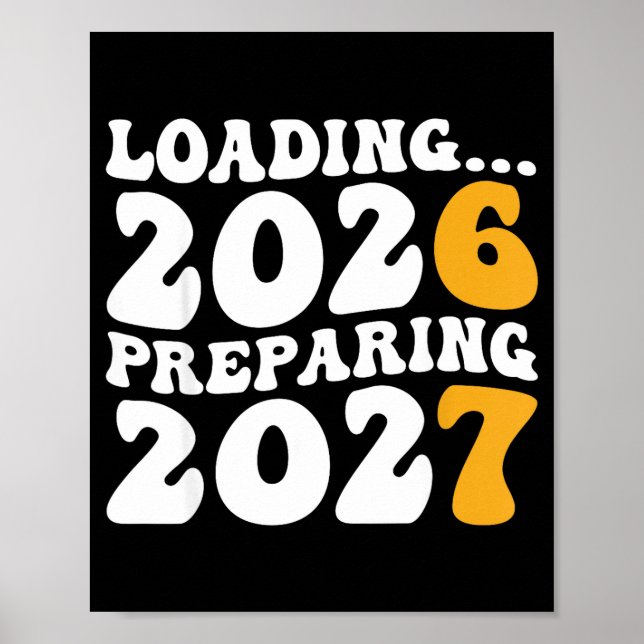 Poster New Year 2026 Shirt Funny 67 Meme Six Seven  (Frente)