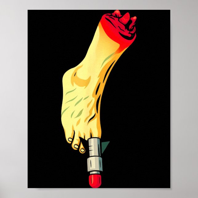 Poster New Years Missile Toe Funny Mistletoe Holiday  (Frente)