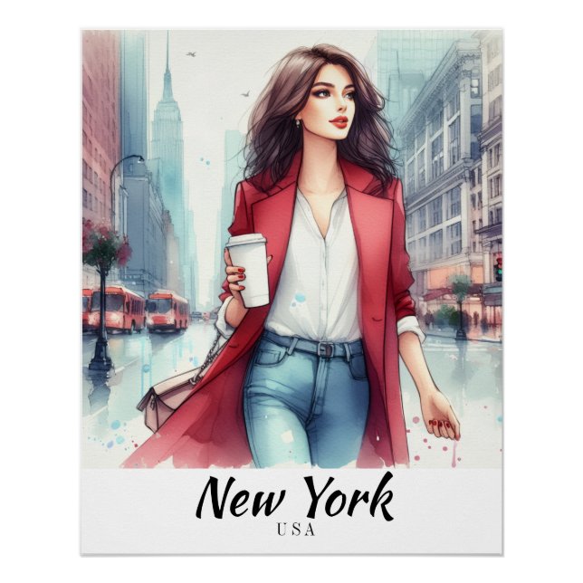 Póster New York (Frente)