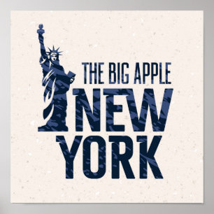 Poster New York Apple grande