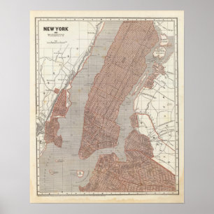Póster New York e vizinhança