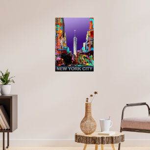 Póster New York freedom tower