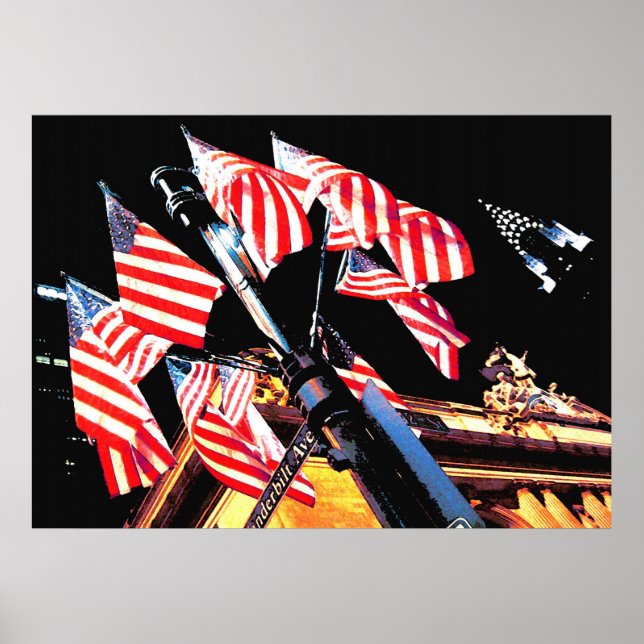 Póster New York Patriot (Frente)