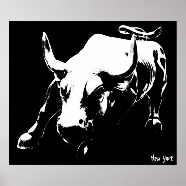 Poster New York Poster Legal Bull New York Bull So (Frente)