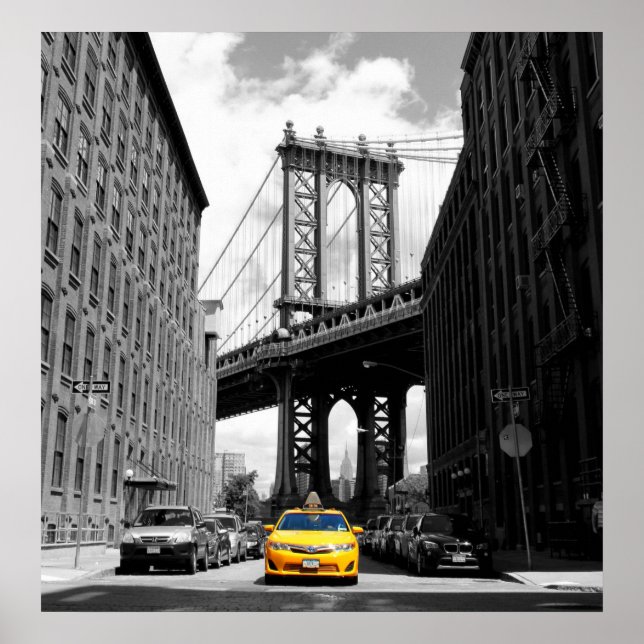 Poster New York Taxi (Frente)