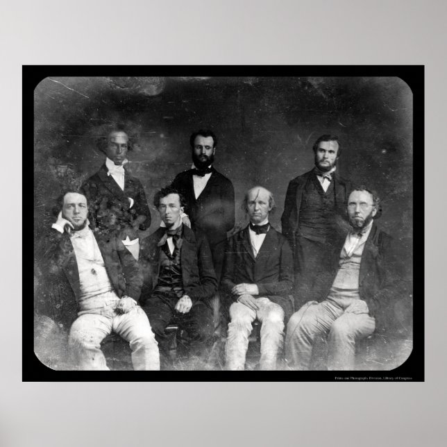 Poster New York Tribune Daguerreotype 1848 (Frente)